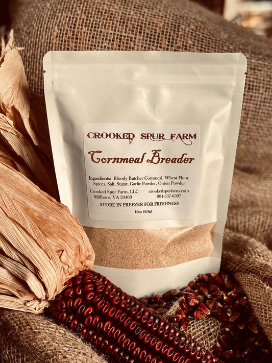 Burr-Ground Cornmeal Breader - 16oz
