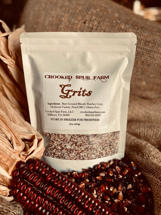 Burr-Ground Grits - 16oz